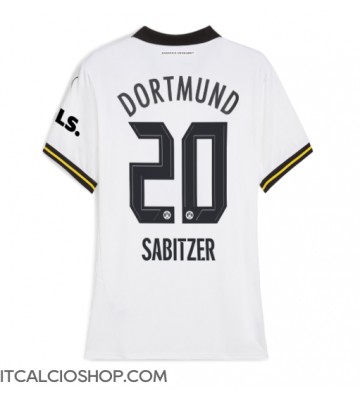 Borussia Dortmund Marcel Sabitzer #20 Terza Maglia Femmina 2024-25 Manica Corta